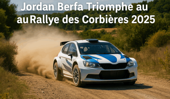 Jordan Berfa frappe fort au Rallye des Corbières 2025 !