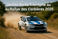 Jordan Berfa frappe fort au Rallye des Corbières 2025 !