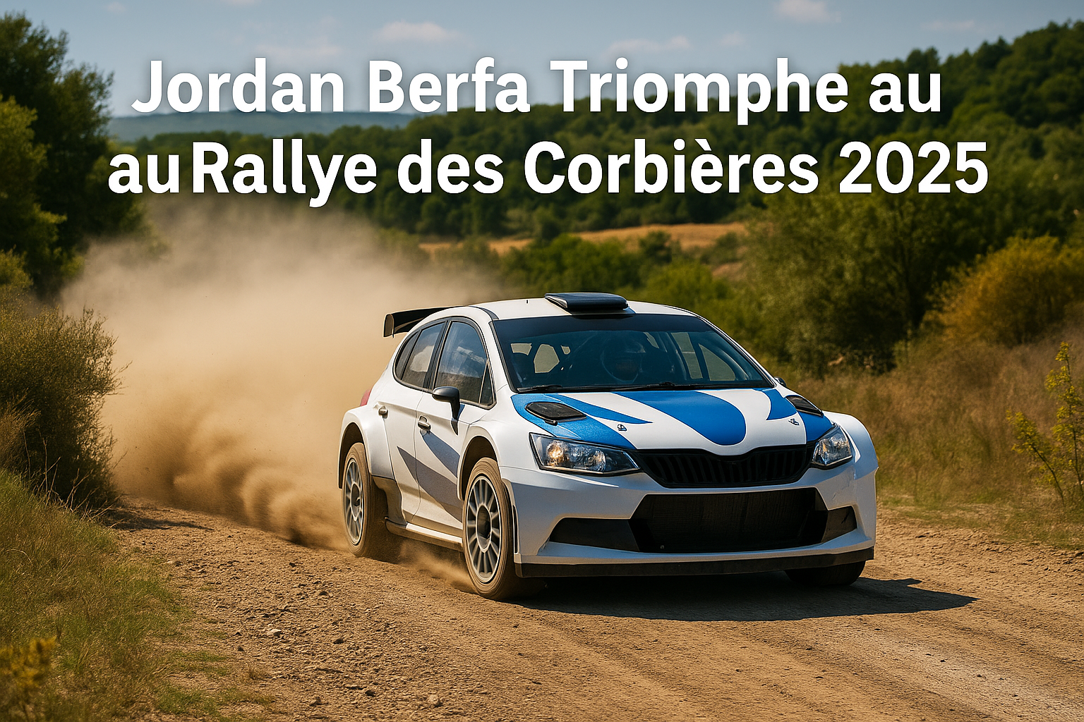 Jordan Berfa frappe fort au Rallye des Corbières 2025 !