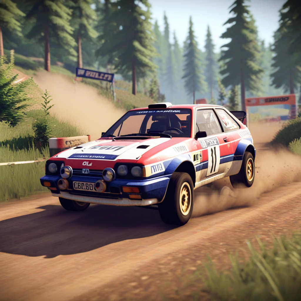 Old School Rally : Une expérience de course rétro inspirée de Colin McRae