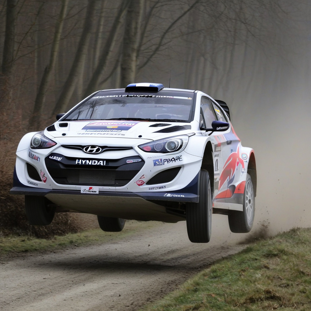 Hyundai prépare le Central European Rally en Belgique