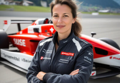 Laura Villars, pilote et entrepreneuse suisse, veut réinventer les règles du sport automobile