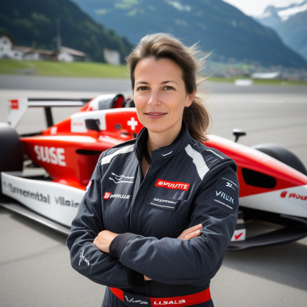 Laura Villars, pilote et entrepreneuse suisse, veut réinventer les règles du sport automobile