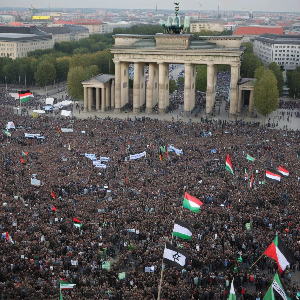 La mobilisation pour la Palestine à Berlin : un appel à la paix