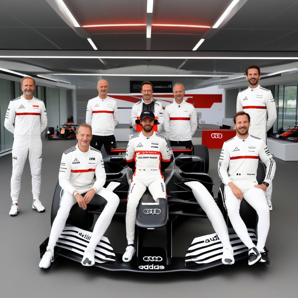 Quatre anneaux et trois bandes : adidas devient partenaire officiel de la future équipe Audi en Formule 1