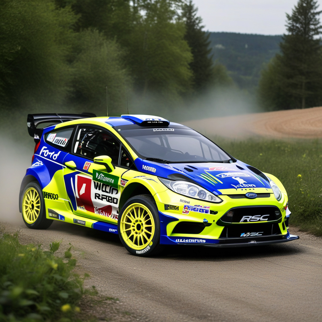 La Ford Fiesta RS WRC de Valentino Rossi est à vendre : Une pièce d’histoire du sport automobile