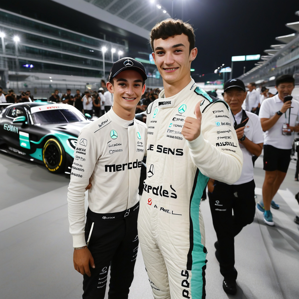 George Russell : Un message à Mercedes avec sa victoire à Singapour