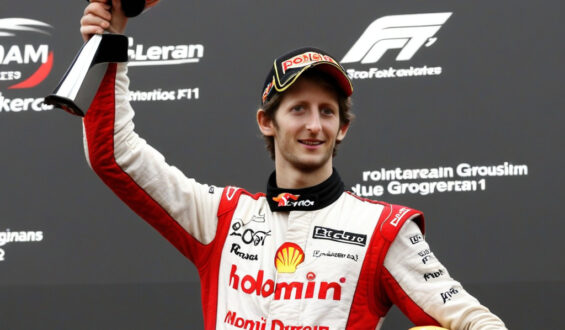 Il y a 12 ans, le plus beau podium de Romain Grosjean en F1