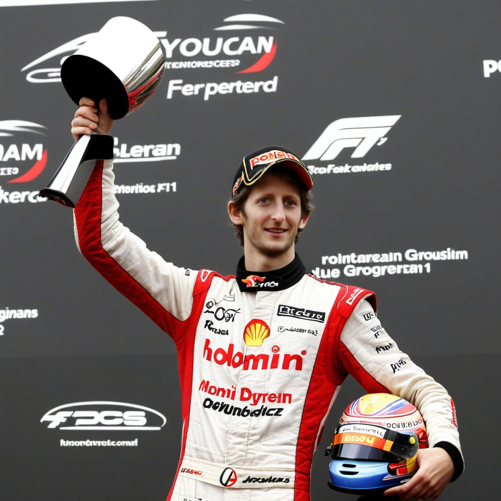 Il y a 12 ans, le plus beau podium de Romain Grosjean en F1