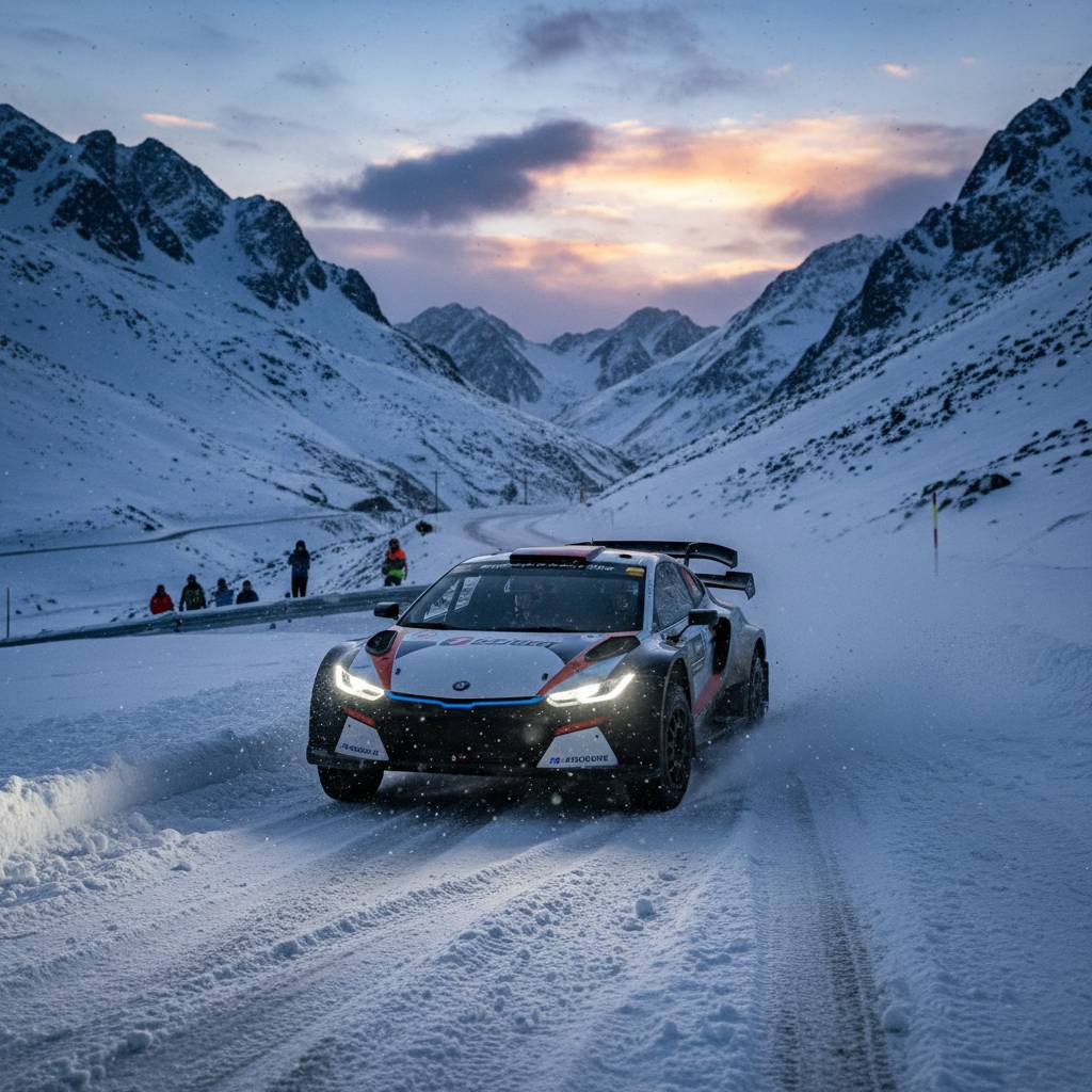 Evans prend les devants au Rallye Monte-Carlo 2026