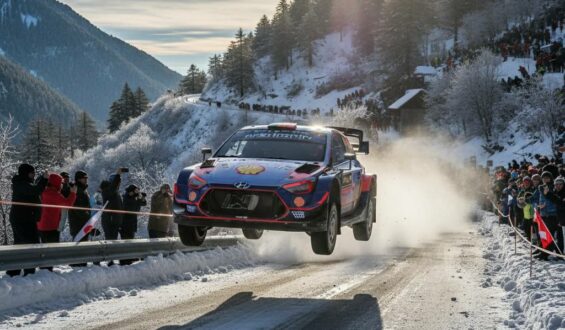 Solberg prend les devants au Rallye Monte-Carlo