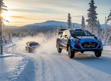 Evans prend la tête de lArctic Rally devant Lappi