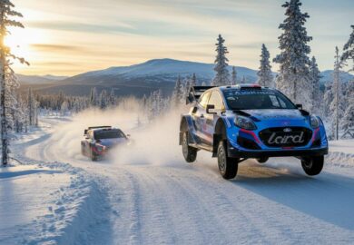 Evans prend la tête de lArctic Rally devant Lappi