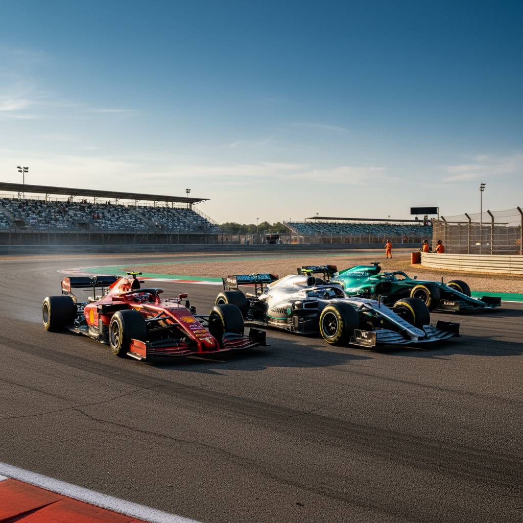 Ferrari et Mercedes dominent les essais à Barcelone