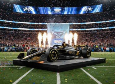 Cadillac dévoile sa monoplace de F1 lors du Super Bowl et se lance dans l’aventure