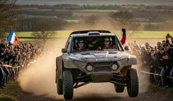 Le couple Bricheux-Sevestre remporte le Rallye d’Arzacq au dernier moment.