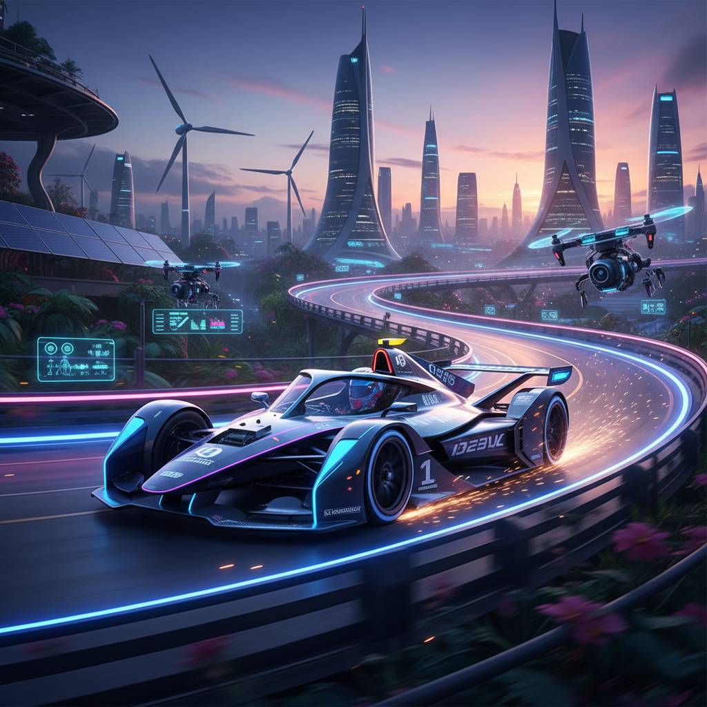 Sport automobile : L’avenir électrique, technologique et passionnant du circuit
