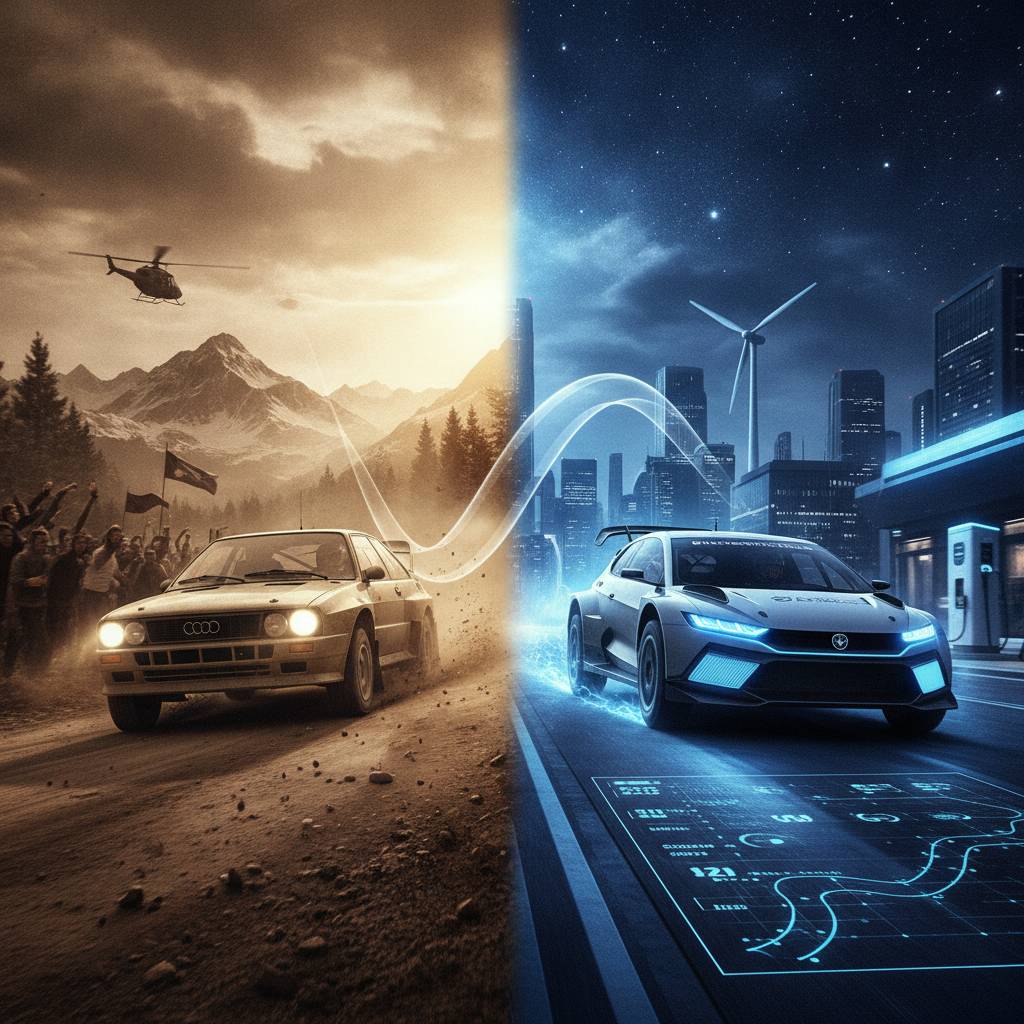 La Révolution Électrique du Rally : Des Légendes aux Innovateurs