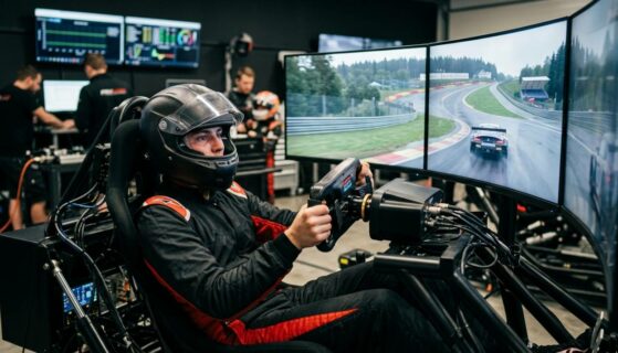 Du simulateur au podium : le virtuel au volant du sport automobile