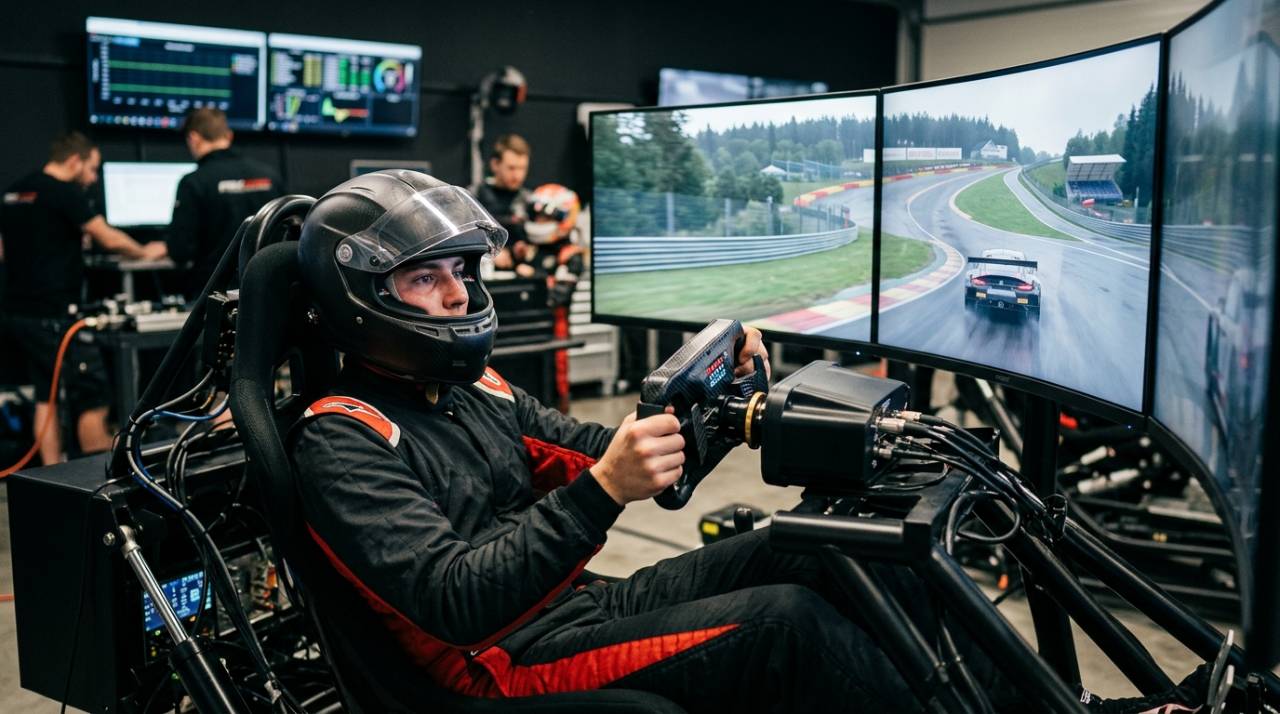 Du simulateur au podium : le virtuel au volant du sport automobile